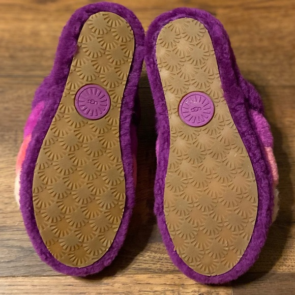 UGG Fluff Yeah Slide Berrylicious Multi Slippers Sandals Women’s - Picture 6 of 6